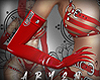 llA Red Chain Gloves