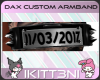 ~K Dax Custom Armband