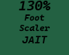 130% Foot Scaler