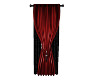 Red and Black Curtains