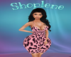 Pink Leopard Print Dress