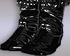 Black Latex Boot
