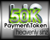[HS] 50K pay token