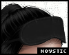 N: Black Sleeping Mask