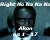 Right No Na Na Na- Akon