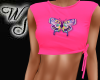 [WS] Pink Butterfly Top