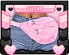 Fluffy Fannypack Pink