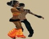 Animated hot dance