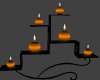 Animated Orange Candles