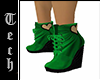 Green Fashion Boots