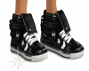 CA: Black Basket Shoes