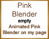 Pink Kitchen Blender