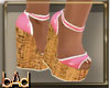 Pink Platform Sandals