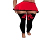 RLS red skirt w/stocking