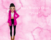 Kids WInter Coat *Pink*
