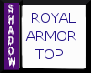 {SP}Royal Blue Armor Top