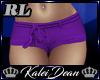 ~K Entice Shorts Purple