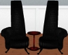 SG Double Black Chairs