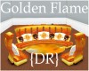 {DR} Golden Flames Sofa
