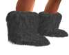 Fur Boots Grey