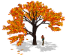 Animated Autumn Tree