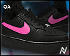 Black 'Pink Swoosh'