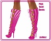 Pink Twirl Boots