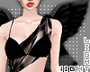 !N Angel Drape Black