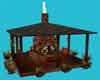 Lake Gazebo fireplace
