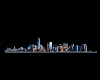 new york skyline decale