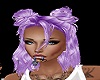 light purple buns