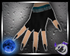 Peacock Zipper Gloves