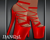 ღ Red heels