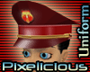 PIX Military Hat RED