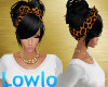 L| Cheetah Bow Hair
