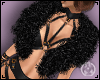 Fur Collar Black
