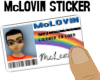 McLovin sticker