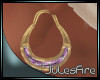 FIRE Ilsa Earring Purple