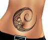 Tattoo Belly Moon