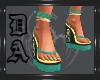 Emerald Dragon Heels