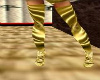 A touch of gold boots