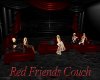 ~K~Red Friends Couch