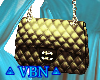 Handbag brownyellow