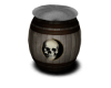 skull barrel
