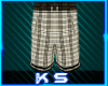 [KS] Plaid Long Shorts