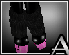 ~A~ Pink & Black boots
