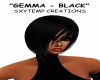 Gemma hair - black