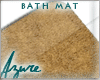 *A* Beige Bath Mat