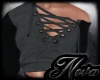 Grey Rayda Tied Top