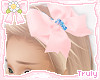 ・ﾟ✧ Pink Blue Bow